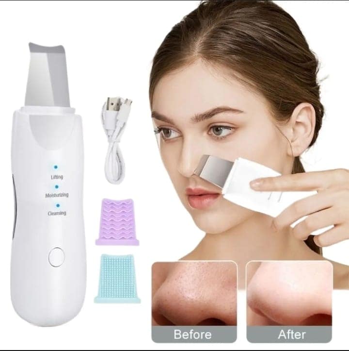 Facial scrubber& Blackhead Remover